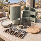 Brightivores™ Sage Column Modular Dining Set for Four