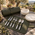 Brightivores™ Verdant Edge Picnic Tableware Set