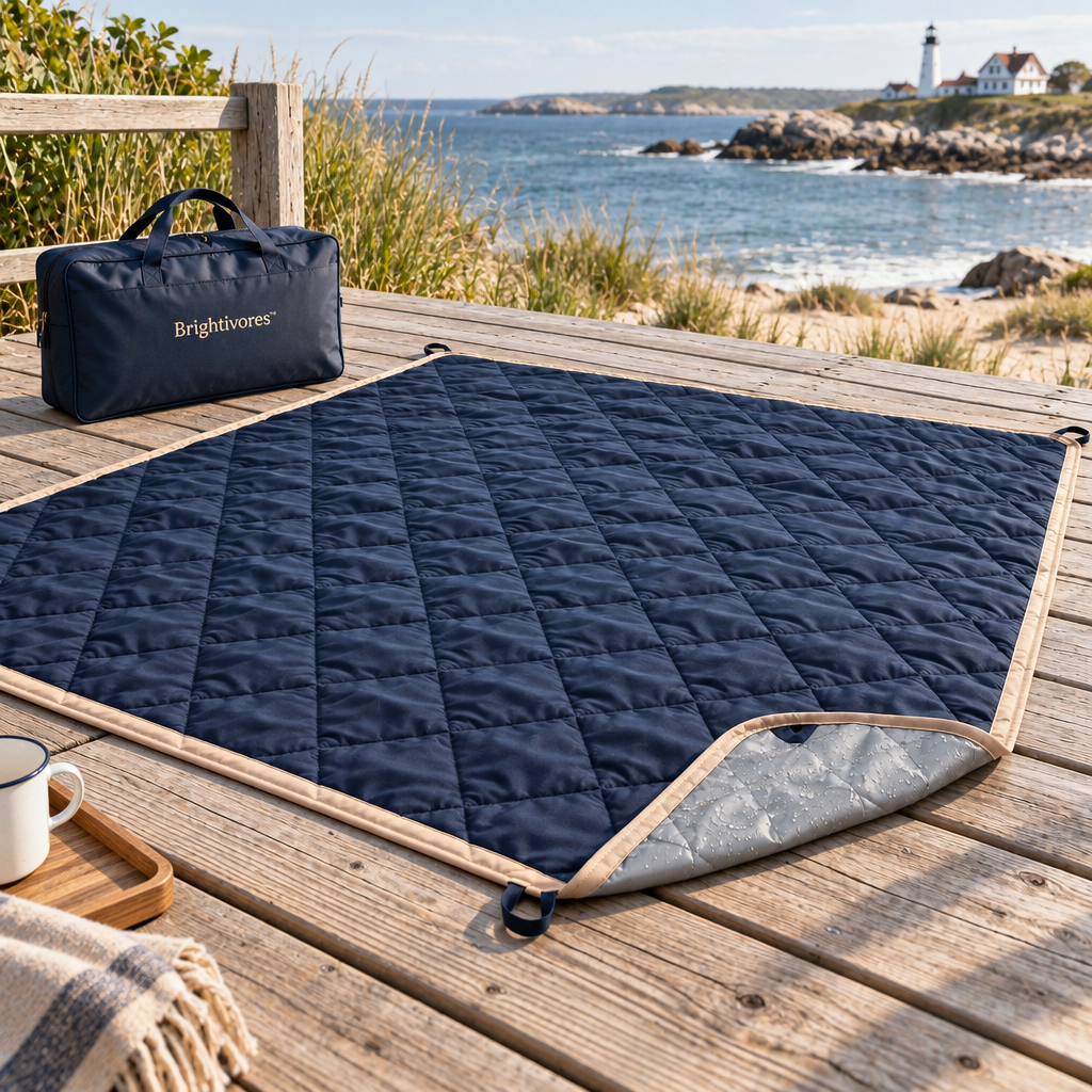 Brightivores™ Coastal Quilted Outdoor Mat