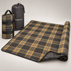 Brightivores™ Verdant Plaid Reversible Picnic Blanket