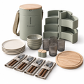 Brightivores™ Sage Column Modular Dining Set for Four