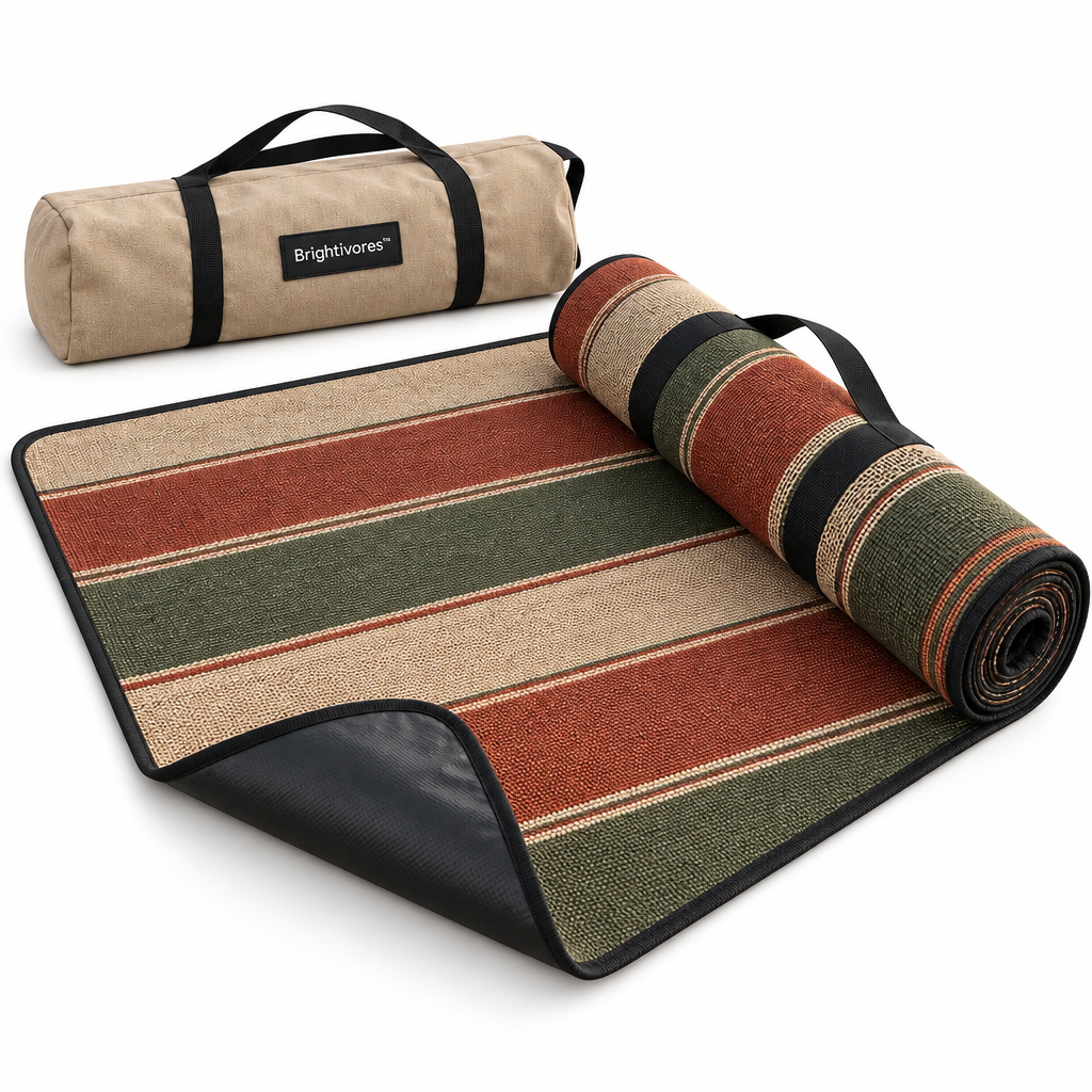 Brightivores™ Canyon Stripe Roll-Up Picnic Mat