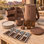 Brightivores™ Sage Column Modular Dining Set for Four