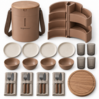 Brightivores™ Sage Column Modular Dining Set for Four