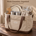 Brightivores™ Meadow Canvas Tote