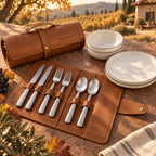Brightivores™ Verdant Edge Picnic Tableware Set
