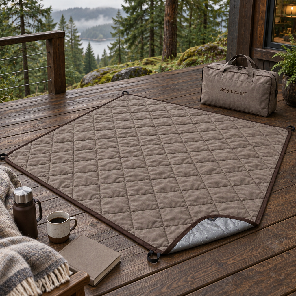 Brightivores™ Coastal Quilted Outdoor Mat