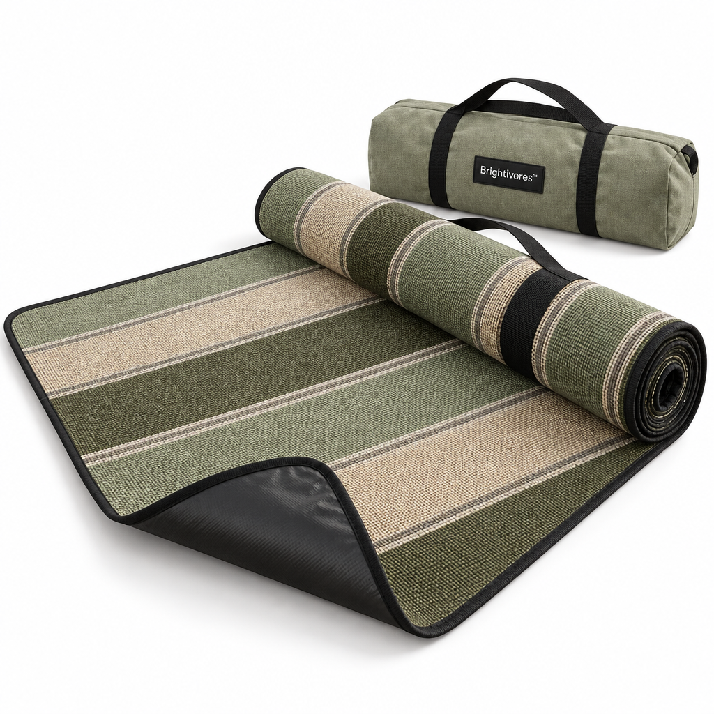 Brightivores™ Canyon Stripe Roll-Up Picnic Mat