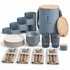 Brightivores™ Sage Column Modular Dining Set for Four