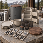 Brightivores™ Sage Column Modular Dining Set for Four