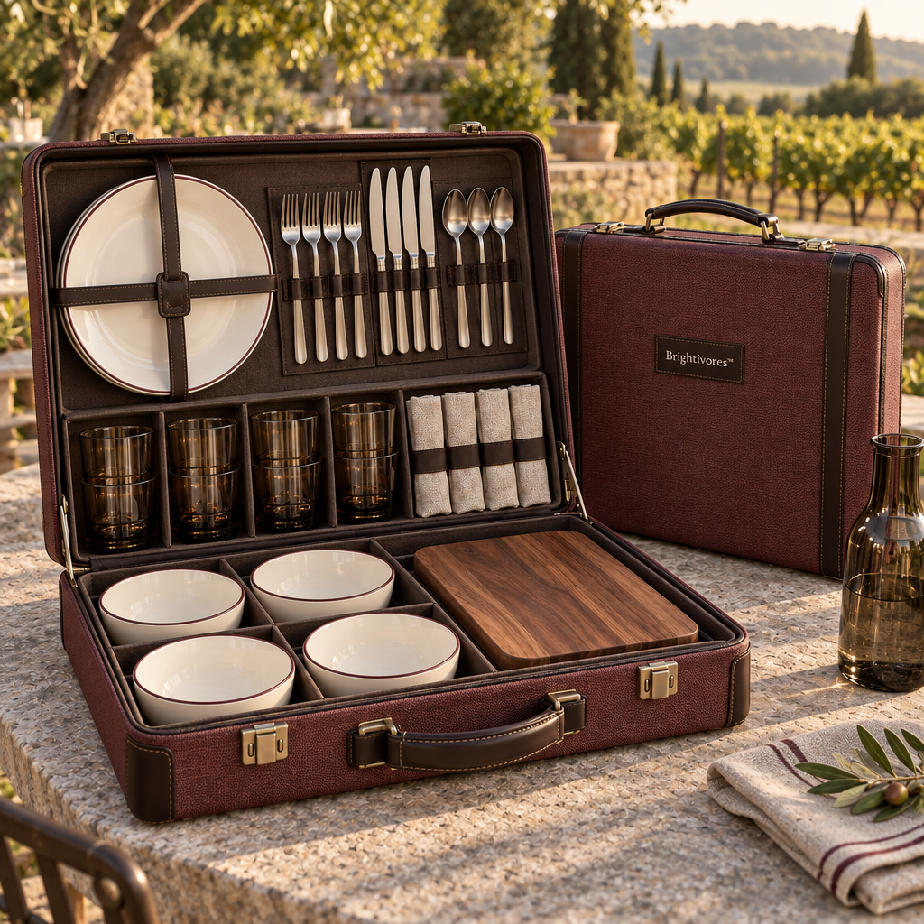 Brightivores™ Heritage Case Outdoor Dining Set for Four