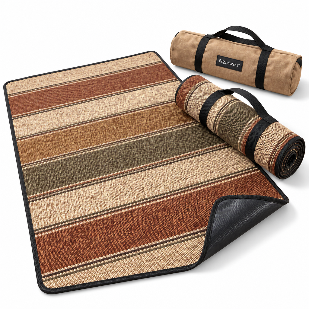 Brightivores™ Canyon Stripe Roll-Up Picnic Mat