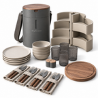Brightivores™ Sage Column Modular Dining Set for Four