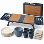 Brightivores™ RidgeTable Folding Dining System for Four
